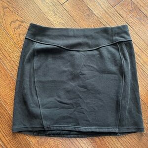 lululemon athletica Black Scuba Skirt